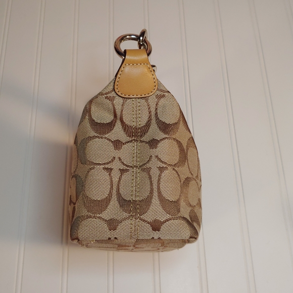 Coach Signature Khaki Small Purse - Picture 7 of 14